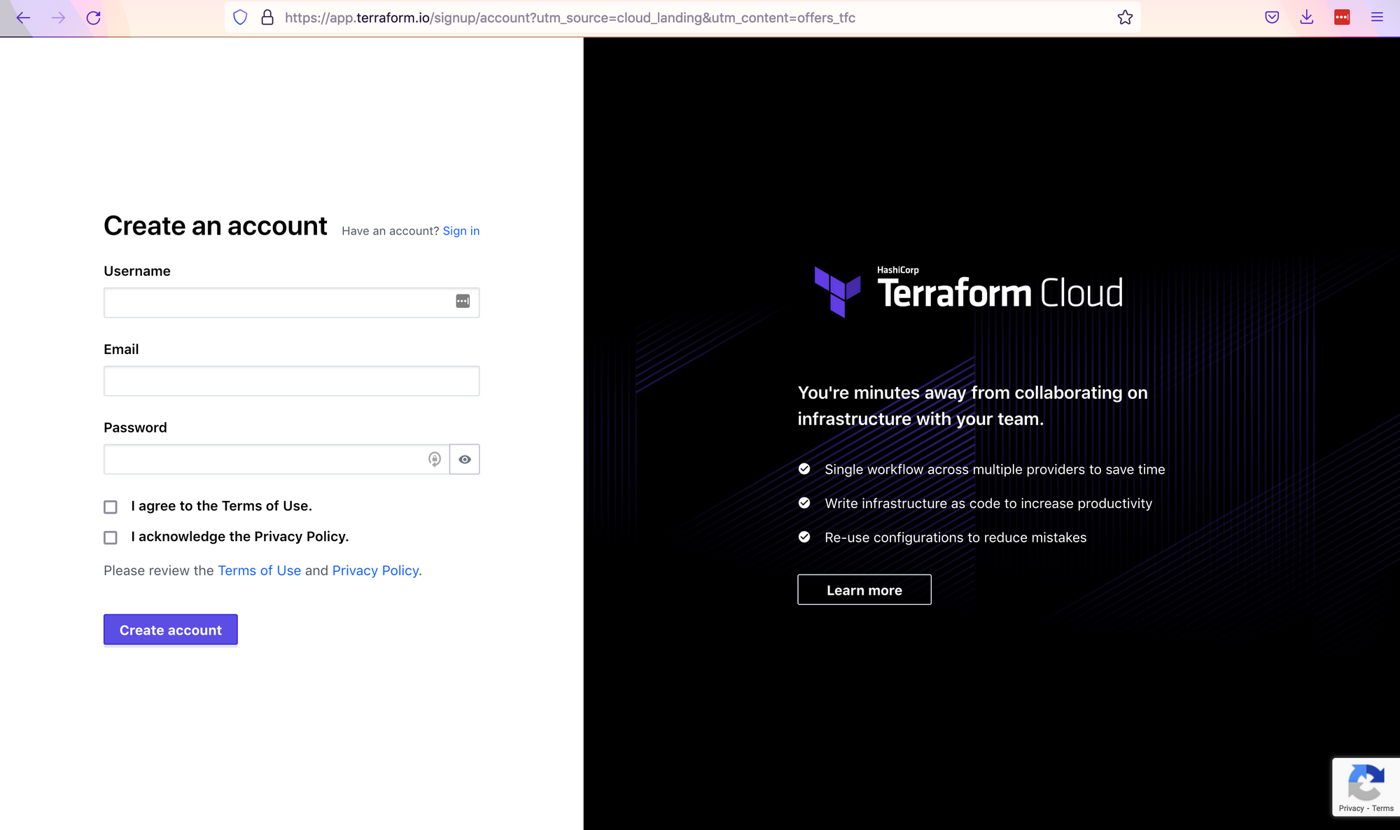 Automating infrastructure deployments with Terraform Cloud and GitHub Actions